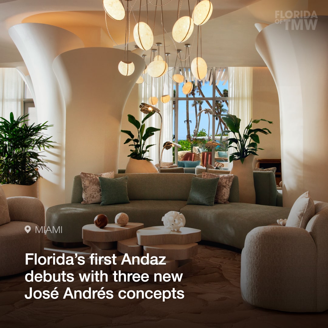 Florida’s first Andaz debuts in Miami Beach with three new José Andrés Group dining concepts