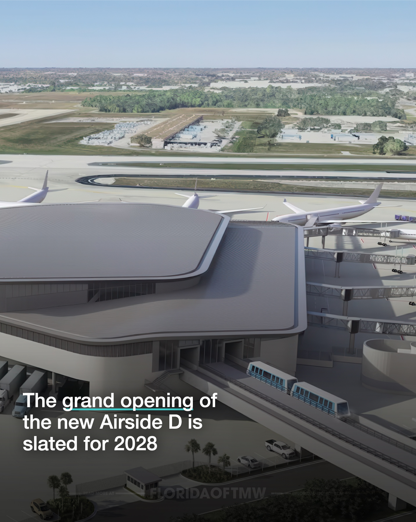 Tampa International Airport reveals new look at the $1.5 billion Airside D