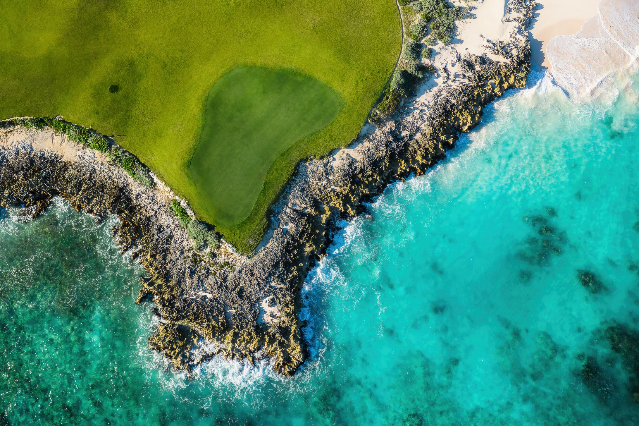 Image: Jack's Bay and Tiger Woods' Short Course, Eleuthera