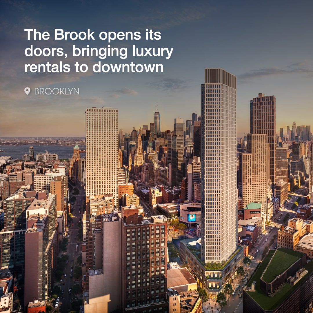 The Brook opens its doors, bringing luxury rentals to downtown Brooklyn