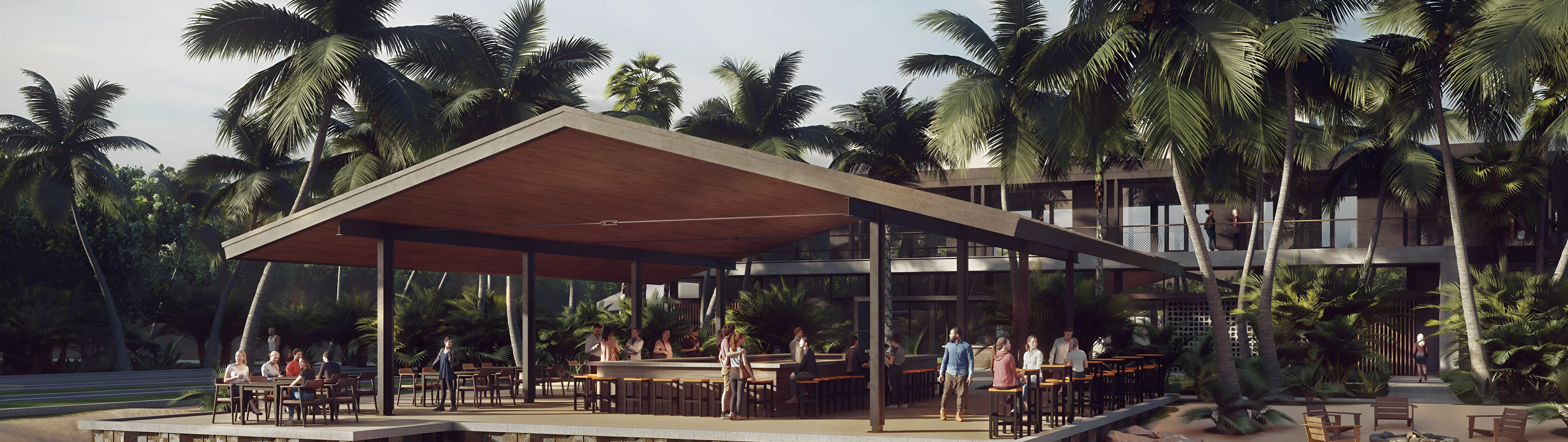 The Fort, the world’s first pickleball stadium is coming to Fort Lauderdale, offering 43 courts, live music, and a recovery center