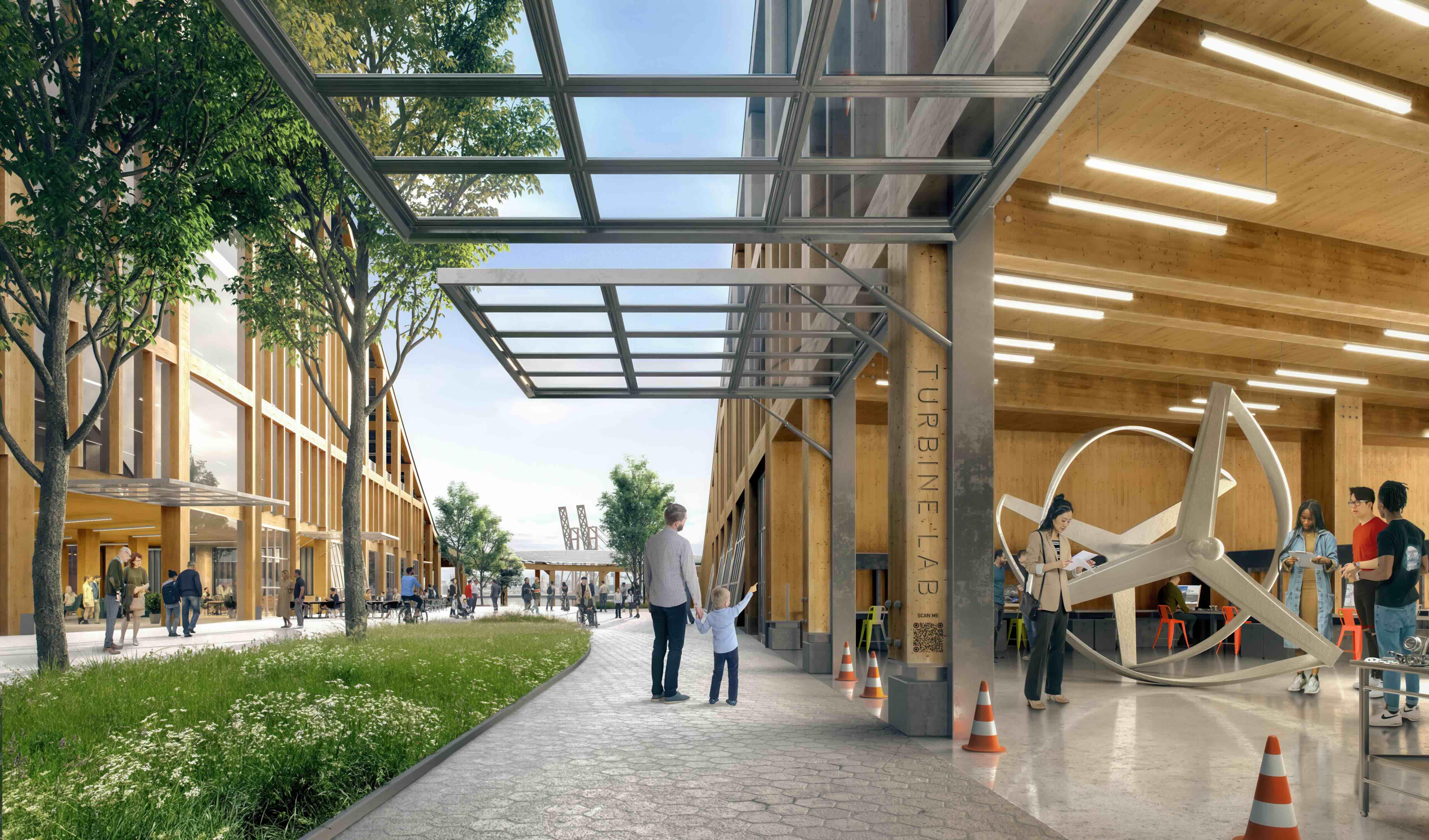 New York Climate Exchange research facility and center unveiled on Governors Island