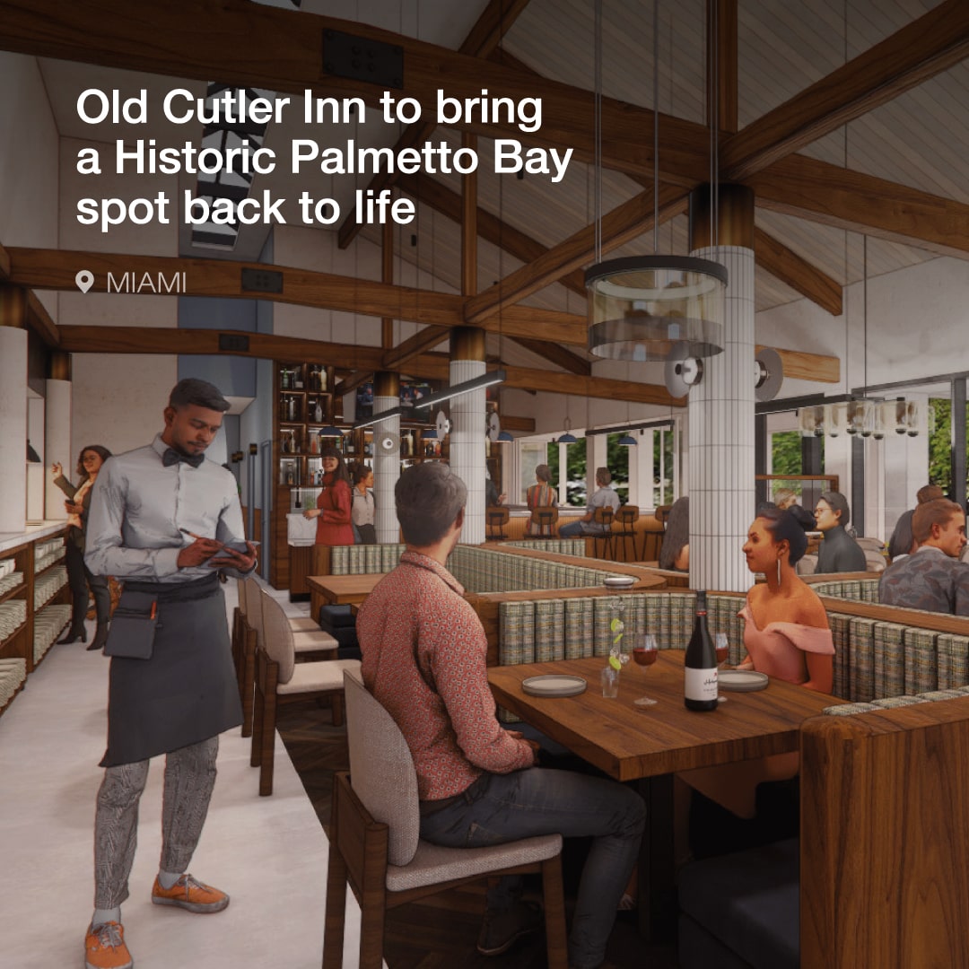 Old Cutler Inn to bring a historic Palmetto Bay spot back to life