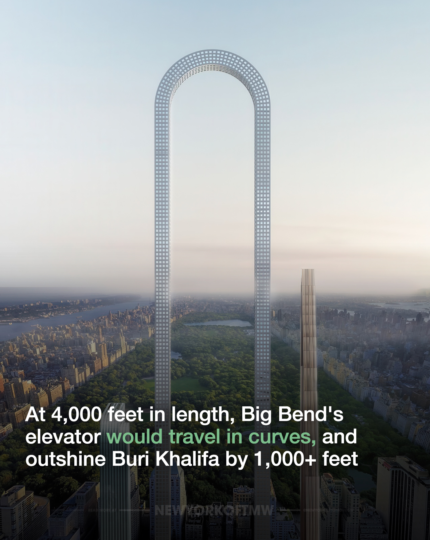 New ‘Big Bend’ Manhattan skyscraper could become world’s longest building