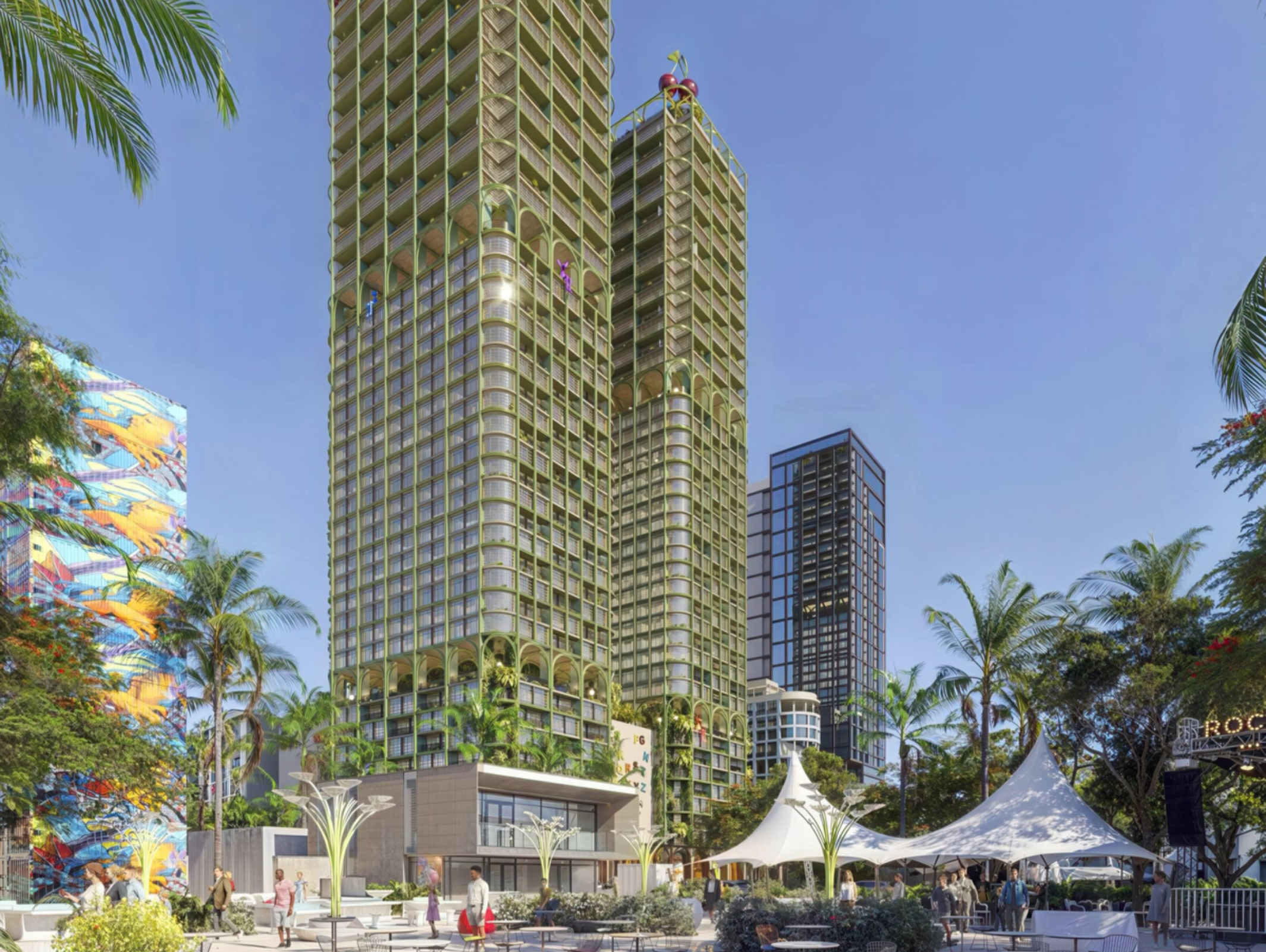 LivWrk plans massive three-tower apartment project in Wynwood Arts District