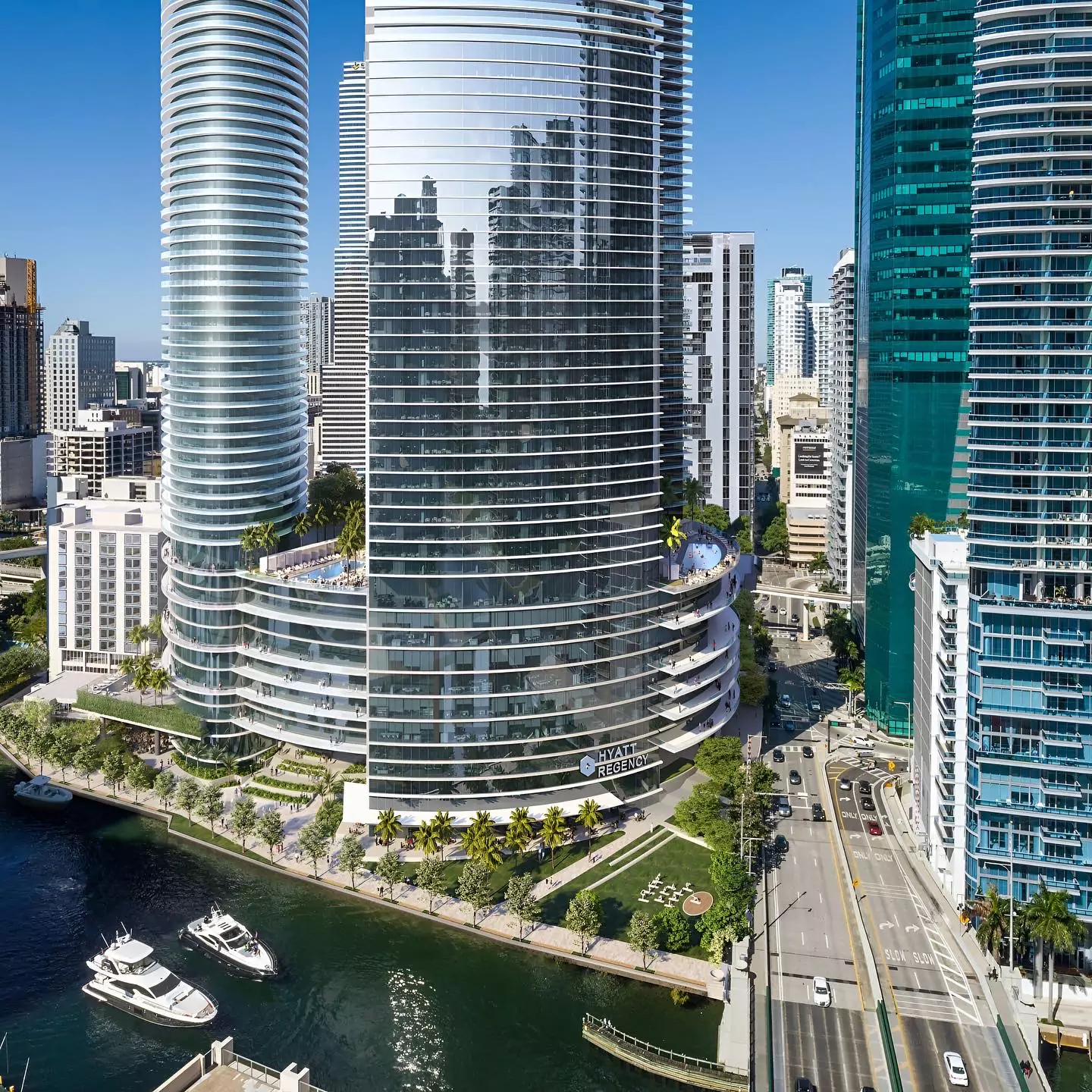 $1.7 billion Miami Riverbridge, mixed-use development with three towers, expects 2029 completion